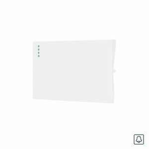 Modul Buton Revenire Mecanic (Sonerie) 3M LUXION, Standard Italian (Alb) imagine