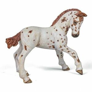 Figurina Papo - Manz Rasa Appaloosa (Alb/Maro) imagine