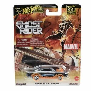Masinuta Hot Wheels Premium - Real Riders Pop Culture, Ghost Rider imagine