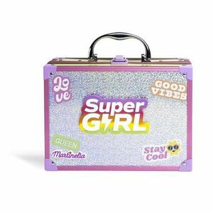 Trusa de machiaj Martinelia - Supergirl, Gentuta cu oglinda Led imagine
