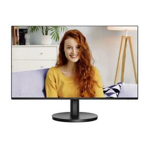 Monitor IPS LED AOC 23.8inch 24B3QA2, Full HD (1920 x 1080), VGA, HDMI, DisplayPort, Boxe, 120 Hz, 1 ms (Negru) imagine