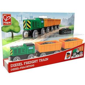 Set de joaca Hape - Trenulet de marfa diesel imagine
