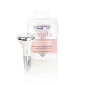 Aparat de masaj facial multifunctional Vitammy Smufa, pentru curatare, hidratare, hranire, lifting si efect anti-imbatranire, tehnologie cu microcurent, activare prin atingere (Alb) imagine