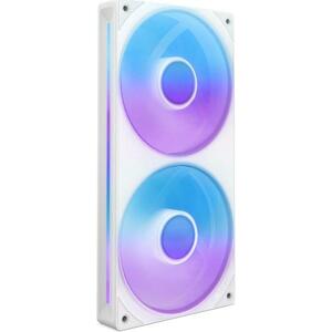 Ventilator NZXT F240 RGB Core Single-Frame, 240mm, 500-2400 RPM, 75.12 CFM/ventilator (Alb) imagine