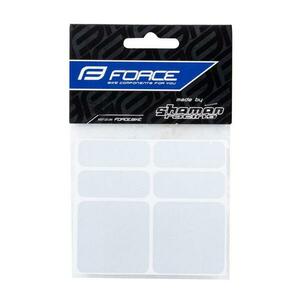 Protectie cadru Force autocolante set 6 bucati, Argintiu reflectorizant imagine