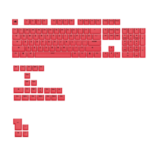 Kit taste pentru tastatura Glorious GAKC-577, compatibil cu modelele GMMK, US (Rosu) imagine
