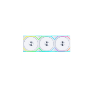 Set 3 ventilatoare Lian Li UNI FAN SL LULI-092, aRGB, PWM, Fan, 120 mm (Alb) imagine