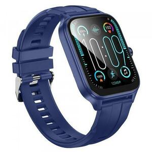Smartwatch HOCO Y27 Call, Bluetooth, Ecran 1.95inch, Procesor Zhongke AB5610, 32MB RAM, IPX4, Notificari, Vreme in timp real, Monitorizare pasi (Albastru) imagine
