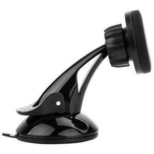 Suport Auto Magnetic Lemontti LEMSAMAGN, prindere ventuza (Negru) imagine