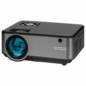 Videoproiector Kruger&Matz LED HOME V-LED60, 5000 lumeni, 1920x1080, Wi-Fi, Bluetooth, Difuzor 3W, HDMI/VGA, USB (Gri) imagine