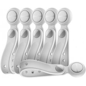 Organizator Cabluri Joyroom JR-ZS422, Magnetic, Set 6 Bucati, Alb imagine