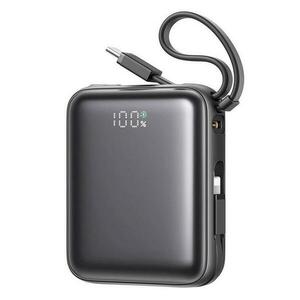 Baterie Externa Joyroom JR-PBF27, 10000mAh, 22.5W, PD, 1 x Lightning - 2 x USB-C, Neagra imagine