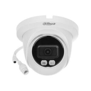 Camera supraveghere IP Dome cu iluminare duala Dahua Full Color WizSense IPC-HDW2249TM-S-IL, 2 MP, lumina alba/IR 30 m, 2.8 mm, slot card, microfon, PoE imagine