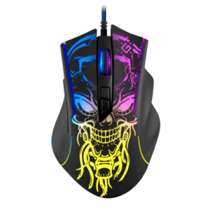 Mouse Defender Bulletstorm GM-928, Wired, iluminare, 7200 dpi (Negru) imagine