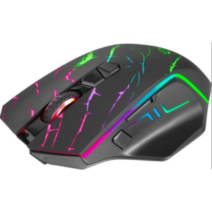 Mouse Gaming Defender Urban GM-503, 3200dpi, Wireless 2.4 GHz, iluminare (Negru) imagine