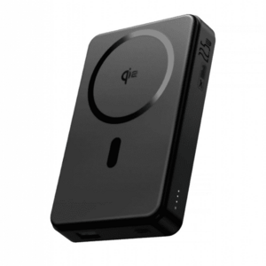 Baterie Externa Wireless Baseus Airpow2 Qi2 P10080000123-00, 10000mAh, USB-A/22.5W, USB-C/20W, QI/15W (Negru) imagine