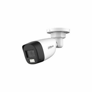 Camera supraveghere exterior cu iluminare duala Dahua HAC-HFW1500CL-IL-A-0360B-S2, 5 MP, IR/lumina alba 20 m, 3.6 mm, microfon imagine