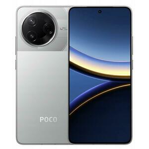 Telefon Mobil Poco F7 Pro, Procesor Qualcomm SM8650-AB Snapdragon 8 Gen 3, Octa-Core, AMOLED Capacitive touchscreen 6.67inch, 12GB RAM, 512GB Flash, Camera Duala 50 + 8 MP, 5G, Wi-Fi, Dual SIM, Android (Argintiu) imagine