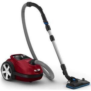 Aspirator cu sac Philips Performer Silent FC8781/09, 4l, 650W (Rosu) imagine