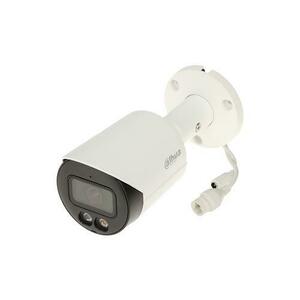 Camera supraveghere exterior IP cu iluminare duala Dahua IPC-HFW2249S-S-IL-0280B, 2MP, 2.8 mm, IR/lumina alba 30m, microfon, slot card, PoE imagine