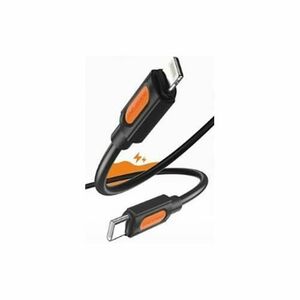 Cablu alimentare si date Borofone BX114, Fast Charging, USB Type-C - Lightning 27W, 1m, Negru imagine