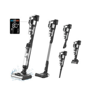 Aspirator vertical Jimmy PW11 Pro Max 5-in-1, 460 W, Autonomie 80 minute, Aspirare umeda/uscata (Negru) imagine