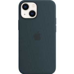 Protectie Spate Apple pentru Apple iPhone 13 Mini, Silicon (Albastru) imagine