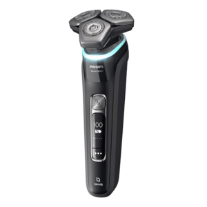 Aparat de ras electric Philips Seria 9000 S9976/55, Autonomie 60 minute, Senzor Pressure Guard, Afisaj OLED (Negru) imagine