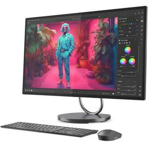 All In One PC Lenovo Yoga AIO 32ILL10, Procesor Intel® Core™ Ultra 7 256V 4.8GHz Meteor Lake, 31.5inch UHD IPS, 16GB RAM, 1TB SSD, Intel Arc 140V, Camera Web, Windows 11 Home imagine
