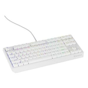 Tastatura Mecanica Gaming Genesis THOR 230 White TKL Outemu Red Switch, USB, iluminare RGB (Alb) imagine