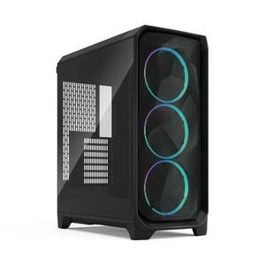 Carcasa Fractal Design Meshify 3 Black RGB TG Light Tint, Middle Tower, tempered glass, Negru imagine