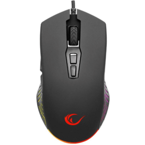 Mouse Gaming Rampage Spear, Wired, RGB, 7200 dpi, Optic, USB (Negru) imagine