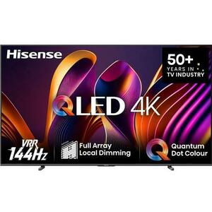 Televizor QLED Hisense 254 cm (100inch) 100E7NQ Pro, Ultra HD 4K, Smart TV, WiFi imagine