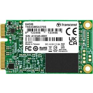 SSD Transcend MSA370, mSATA, 64GB, SATA III, MLC imagine