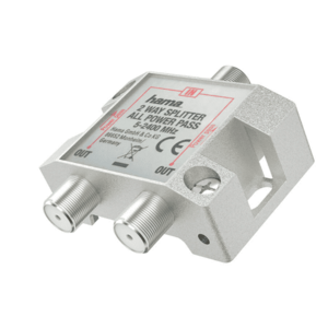 Splitter SAT Hama 205231 cu 2 cai, complet ecranat imagine