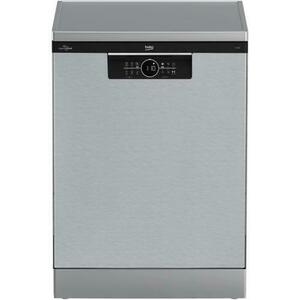 Masina de spalat vase Beko BDFN26530X, 15 seturi, 6 programe, HygieneIntense, SteamGloss, Time Delay, Half Load, Child lock, AutoDoor Opening, Clasa D, 60 cm (Inox) imagine