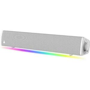 Soundbar Creative Sound Blaster GS3, 12W RMS, Bluetooth 5.4, SuperWide, RGB (Alb) imagine