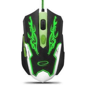 Mouse Esperanza Cyborg Gaming (Negru/Verde) imagine