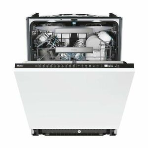 Masina de spalat vase incorporabila Haier I-Pro Shine Series 6 XI 4A4M4PB, 14 seturi, 10 programe, Clasa A, Motor Inverter, WiFi, H-Spray Arm, Flex Zone, Powerwash, Automatic Open Door, 60 cm (Alb) imagine