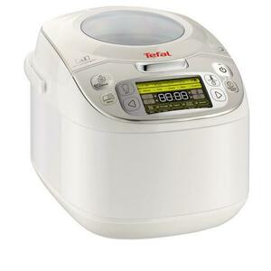 Multicooker TEFAL Fuzzy Spherical Advanced 45in1 RK812110, 5 l, 750 W, 45 programe (Alb/Argintiu) imagine