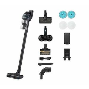 Aspirator vertical Samsung Jet 85 Pro VS20C8527TB/WA, 580 W, Recipient 0.8 l, Afisaj LCD, Motor Inverter, 25.2 V, Autonomie 60 minute (Negru) imagine