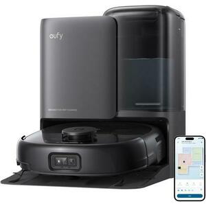 Aspirator robot eufy E25 Omni cu mop, sistem 20, 000 Pa, sistem HydroJet, statie All-in-one (Negru) imagine