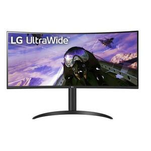 Monitor Gaming VA LED LG 34inch 34WP65CP-B, UWQHD (3440x1440), HDMI, DisplayPort, Ecran curbat, Boxe, 160 Hz, 1ms (Negru) imagine