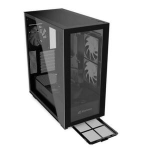Carcasa Sharkoon Rebel C60 RGB, Middle Tower ATX (Negru) imagine