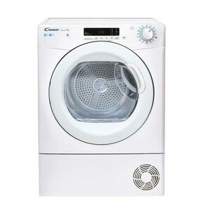 Uscator de rufe Candy CSOE C10DG-S, Condensare, 10 kg, Clasa B, Wi-Fi, Bluetooth, Programe rapide de uscare, Super easy iron (Alb) imagine