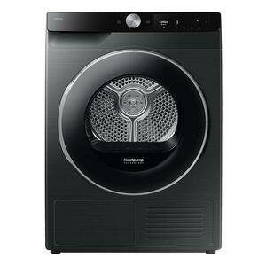 Uscator de rufe Samsung DV90T6240LB/S7, Pompa de caldura, 9 kg, Clasa A+++, Optimal Dry, Air Wash, Wifi SmartThings, AI Control (Negru) imagine