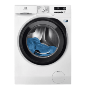 Masina de spalat rufe Electrolux EW6F1492E, 9 kg, 1400 rpm, Clasa A, Motor Inverter cu MagnetPermanent, Display LED, SensiCare, TimeManager (Alb) imagine
