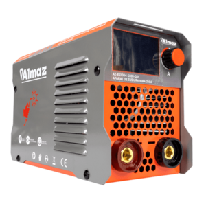 Aparat sudura Almaz AZ-ES1004-S001-G01, MMA 250A, cu afisaj digital (Portocaliu/Gri) imagine