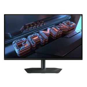 Monitor Gaming QD-OLED GIGABYTE 27inch MO27U2, UHD (3840 x 2160), HDMI, DisplayPort, Pivot, Boxe, 0.03 ms, 240 Hz (Negru) imagine