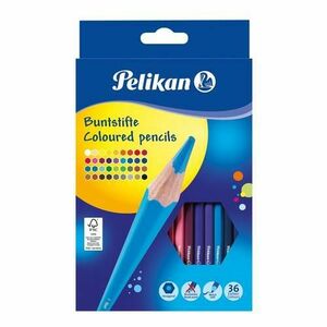 Set creioane color Pelikan, Lacuite, sectiune hexagonala, 36 buc/set imagine
